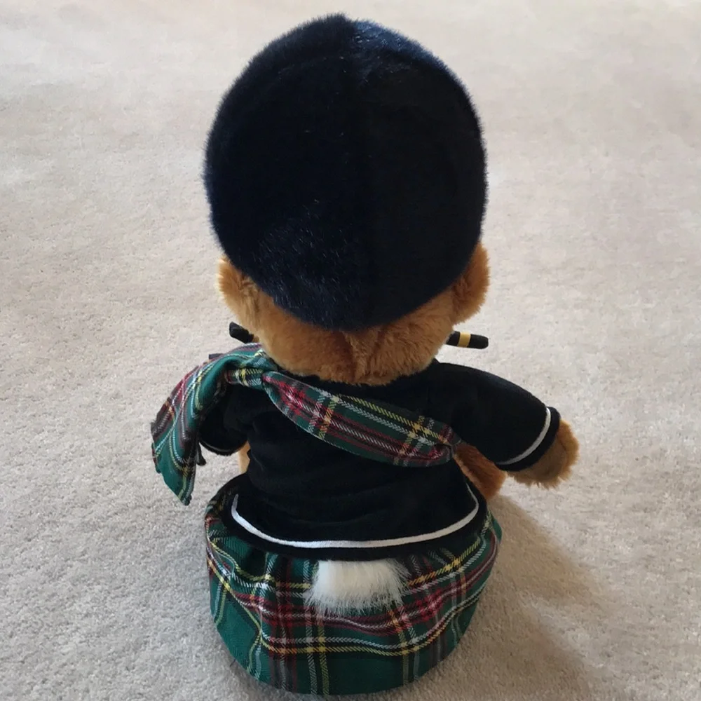 Harrods Knightsbridge Scottish Piper Bear